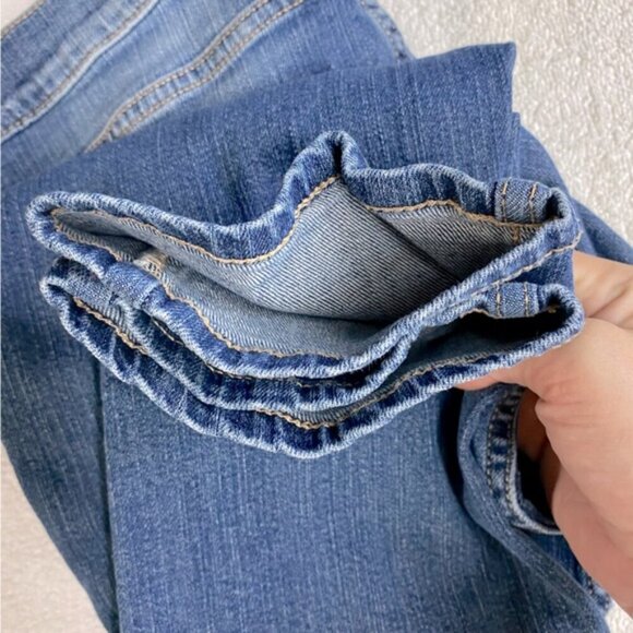 Banana Republic Factory Mid Rise Med Wash Girlfriend Jeans 28 - Picture 7 of 15